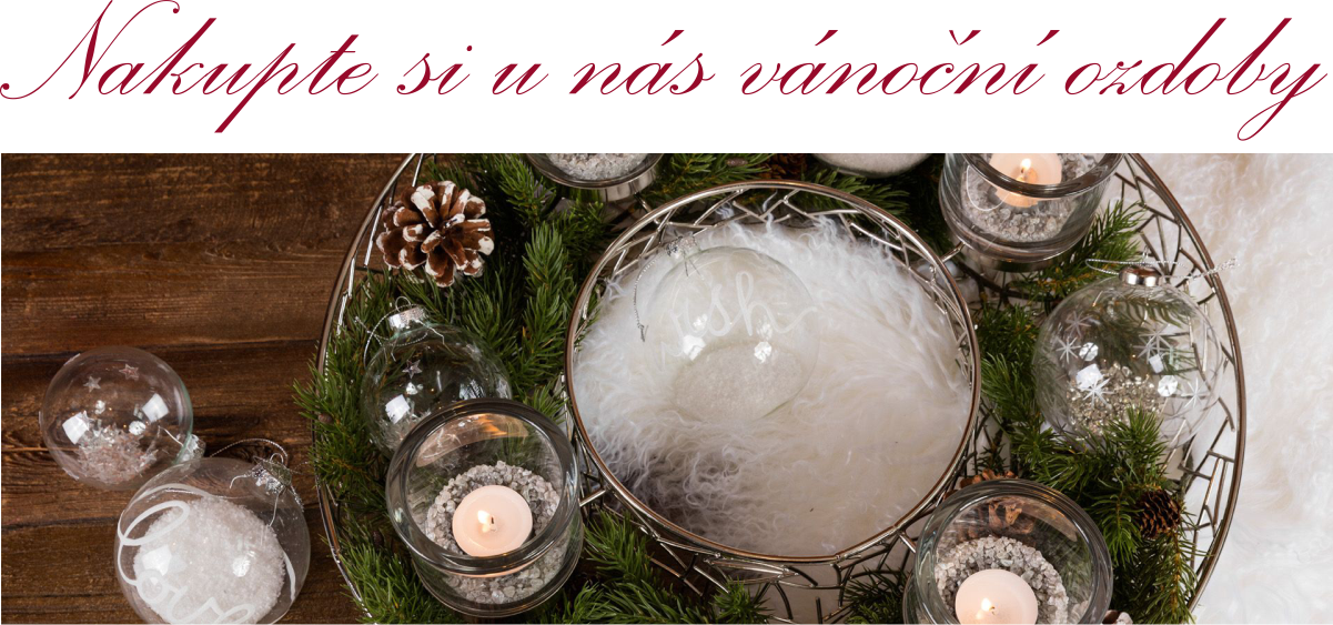 Nakupte si u nás vánoční ozdoby